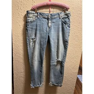 Silver Jean Co. Kenni Jeans Woman’s Size 34 Length 27